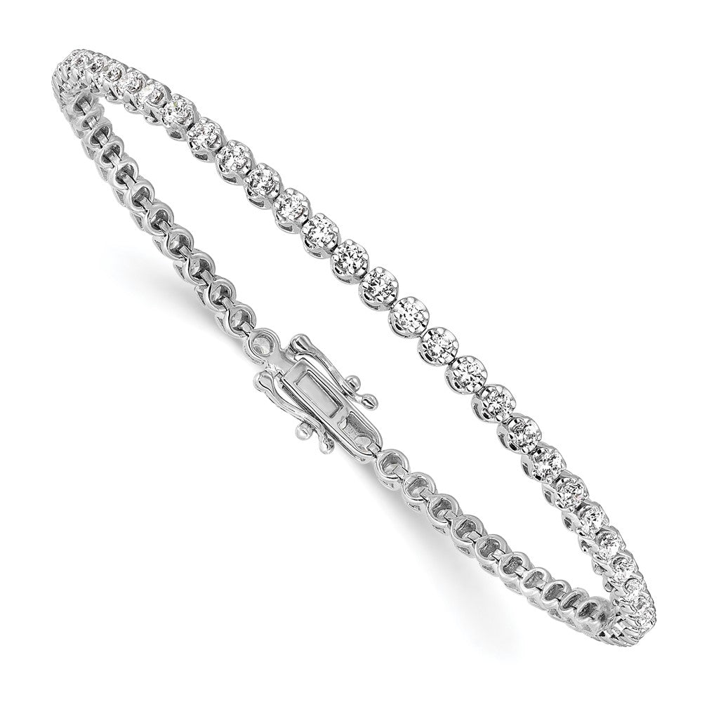 Lab Grown Diamond Tennis Bracelets