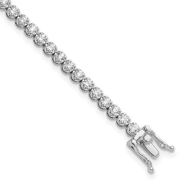 Lab Grown Diamond Tennis Bracelets