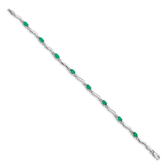 Gold Diamond & Gemstone Bracelets
