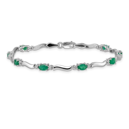 Gold Diamond & Gemstone Bracelets