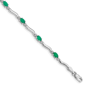 Gold Diamond & Gemstone Bracelets