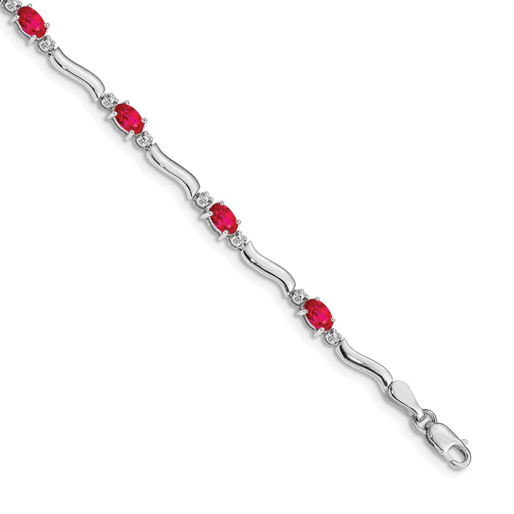 Gold Diamond & Gemstone Bracelets