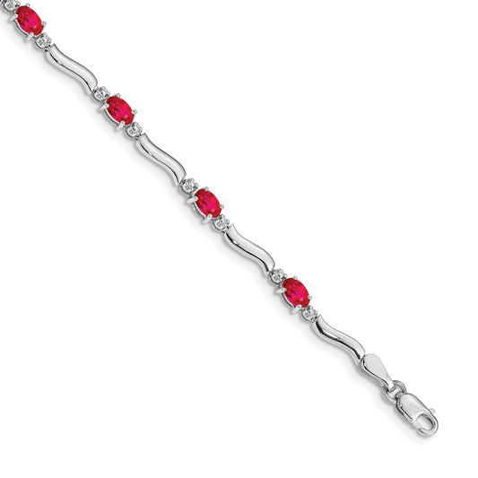 Gold Diamond & Gemstone Bracelets