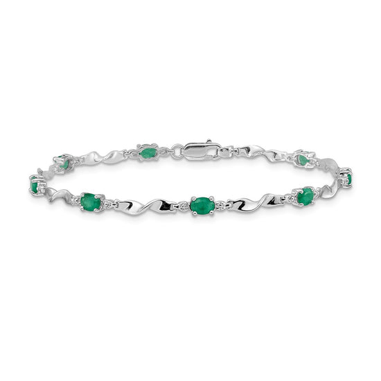 Gold Diamond & Gemstone Bracelets