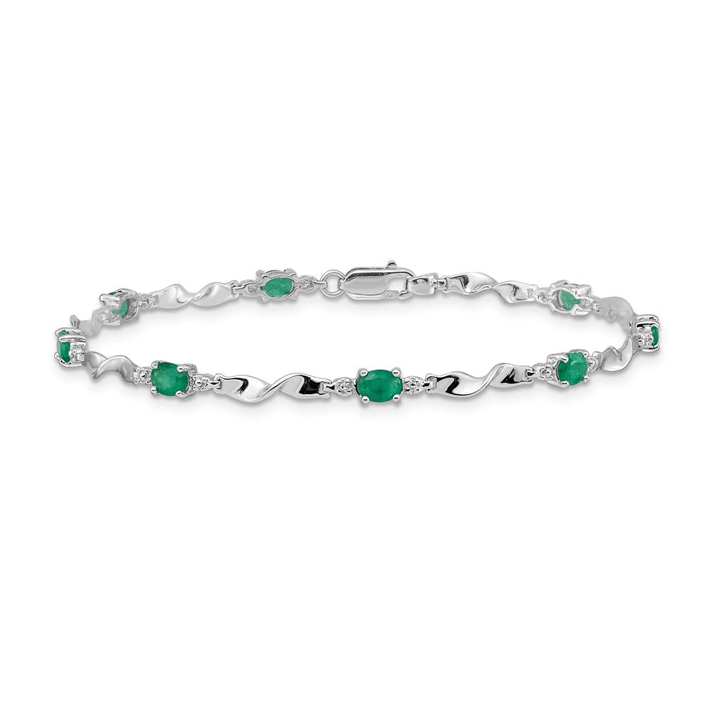 Gold Diamond & Gemstone Bracelets