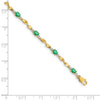 Gold Diamond & Gemstone Bracelets