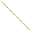 Gold Diamond & Gemstone Bracelets