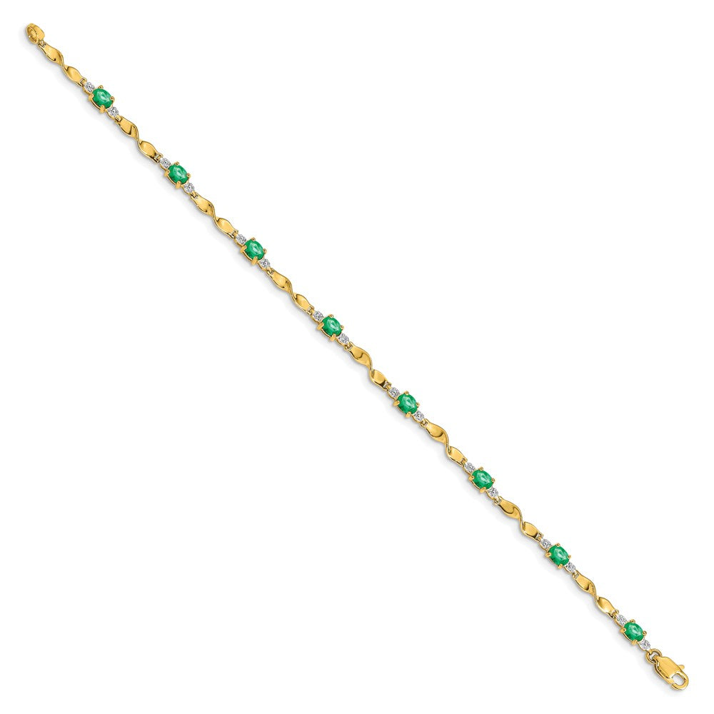 Gold Diamond & Gemstone Bracelets