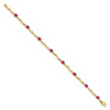 Gold Diamond & Gemstone Bracelets
