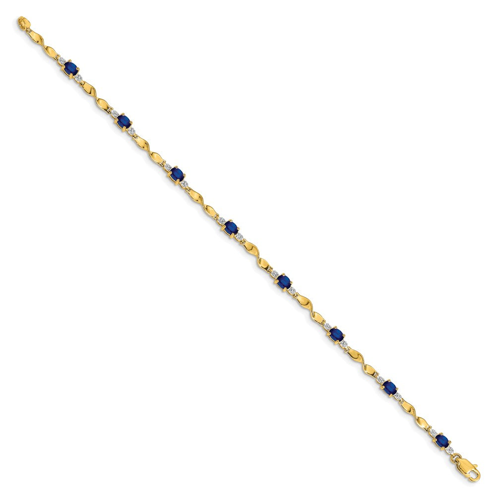 Gold Diamond & Gemstone Bracelets