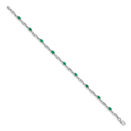 Gold Diamond & Gemstone Bracelets