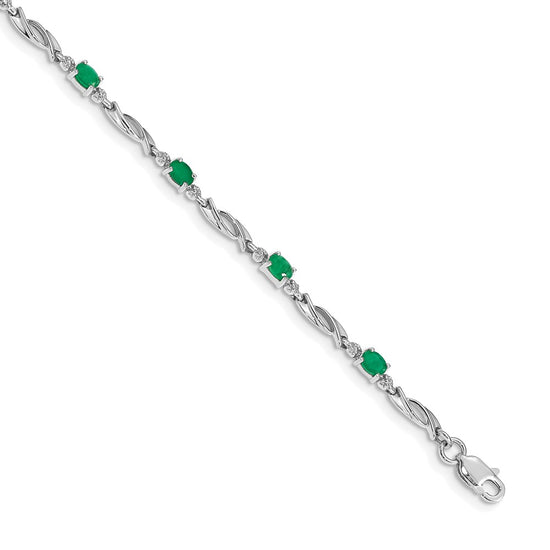 Gold Diamond & Gemstone Bracelets