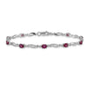 Gold Diamond & Gemstone Bracelets