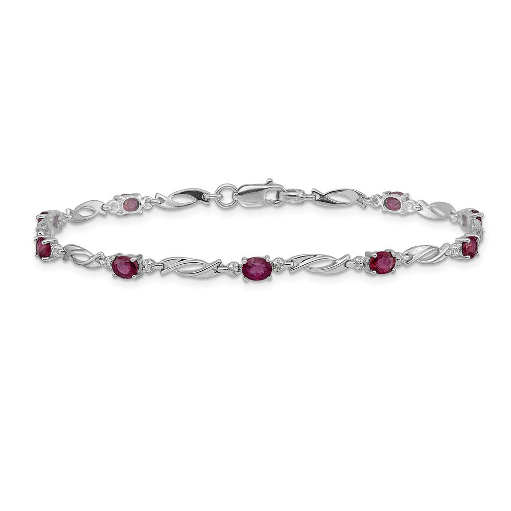 Gold Diamond & Gemstone Bracelets