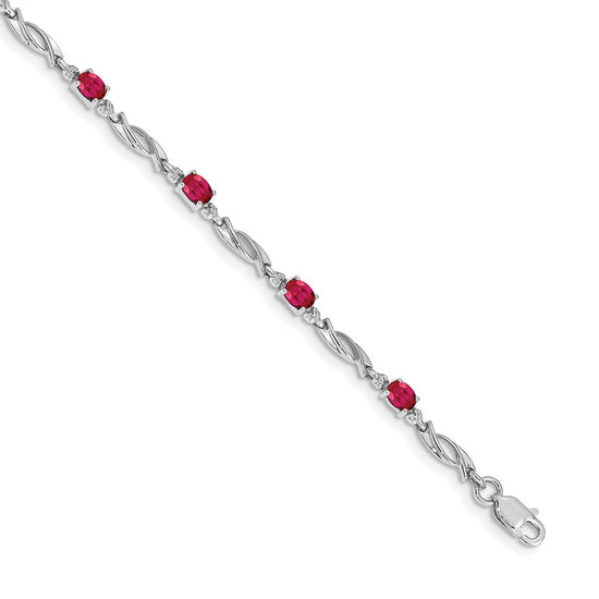Gold Diamond & Gemstone Bracelets