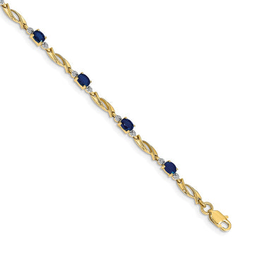 Gold Diamond & Gemstone Bracelets