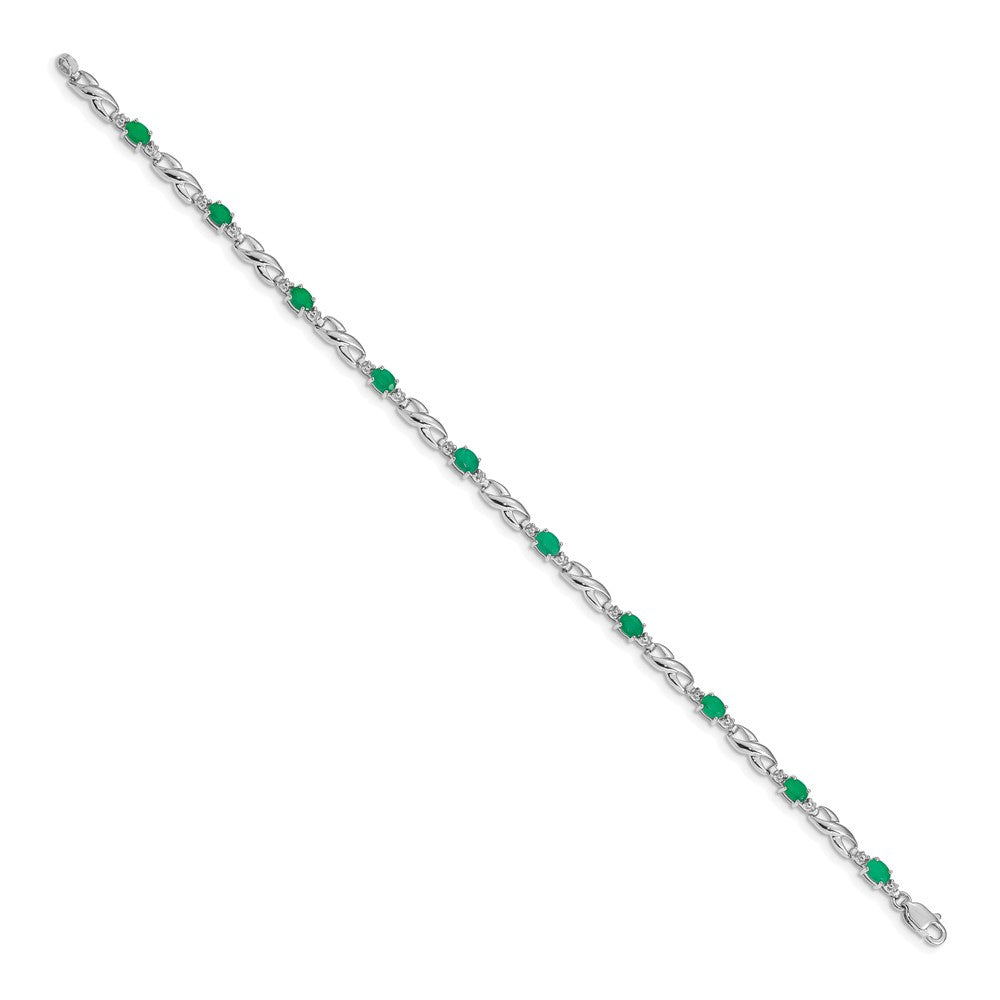 Gold Diamond & Gemstone Bracelets