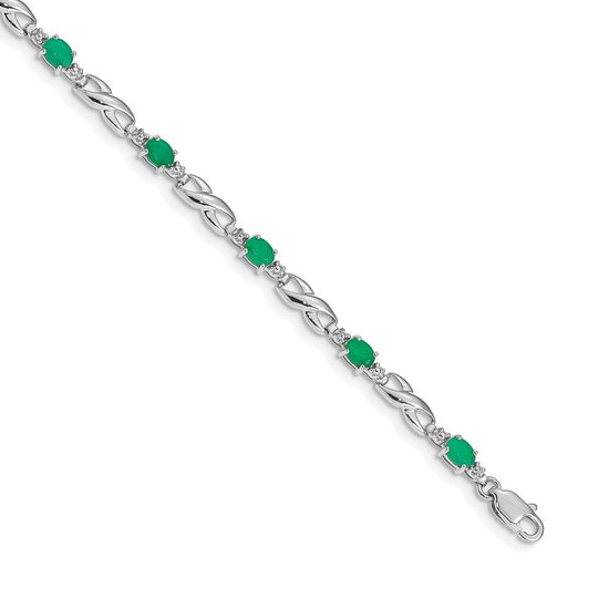 Gold Diamond & Gemstone Bracelets