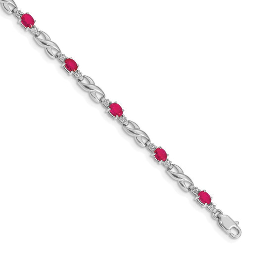 Gold Diamond & Gemstone Bracelets