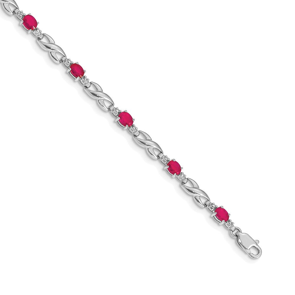 Gold Diamond & Gemstone Bracelets