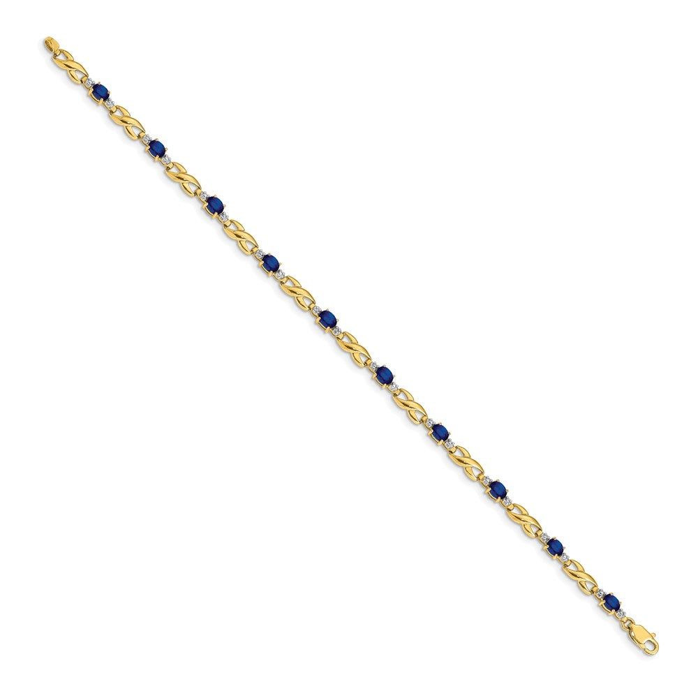 Gold Diamond & Gemstone Bracelets