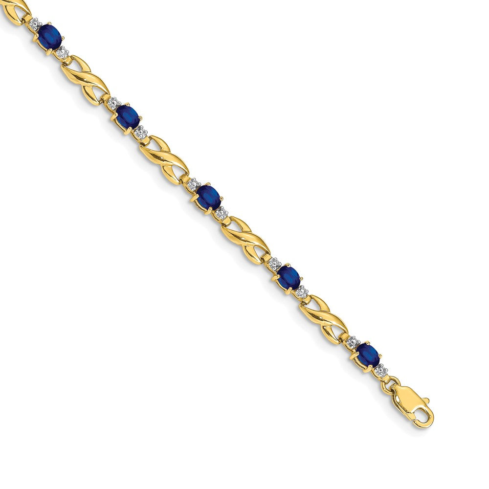 Gold Diamond & Gemstone Bracelets