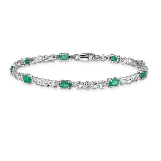 Gold Diamond & Gemstone Bracelets