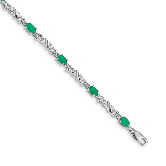 Gold Diamond & Gemstone Bracelets