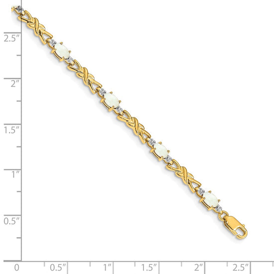 Gold Diamond & Gemstone Bracelets