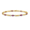 Gold Diamond & Gemstone Bracelets