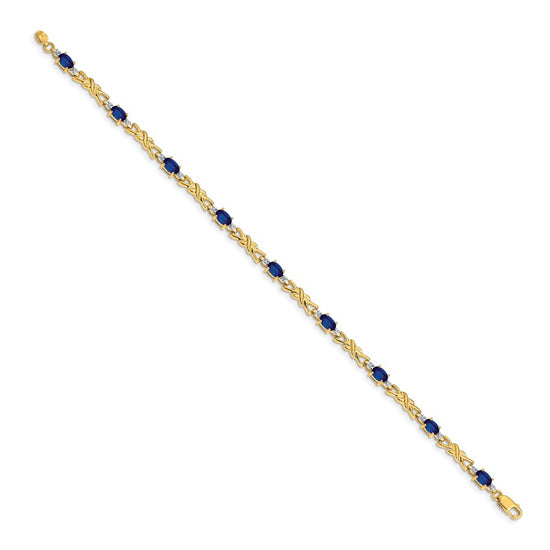 Gold Diamond & Gemstone Bracelets