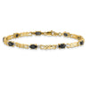 Gold Diamond & Gemstone Bracelets