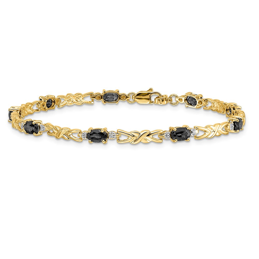 Gold Diamond & Gemstone Bracelets