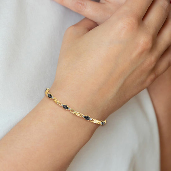 Gold Diamond & Gemstone Bracelets