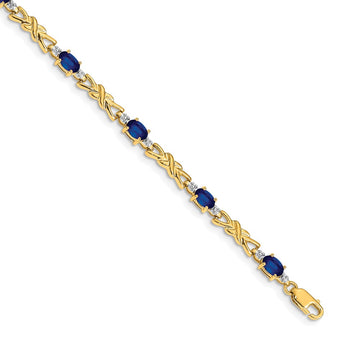 Gold Diamond & Gemstone Bracelets