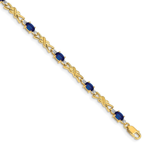 Gold Diamond & Gemstone Bracelets