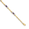 Gold Diamond & Gemstone Bracelets