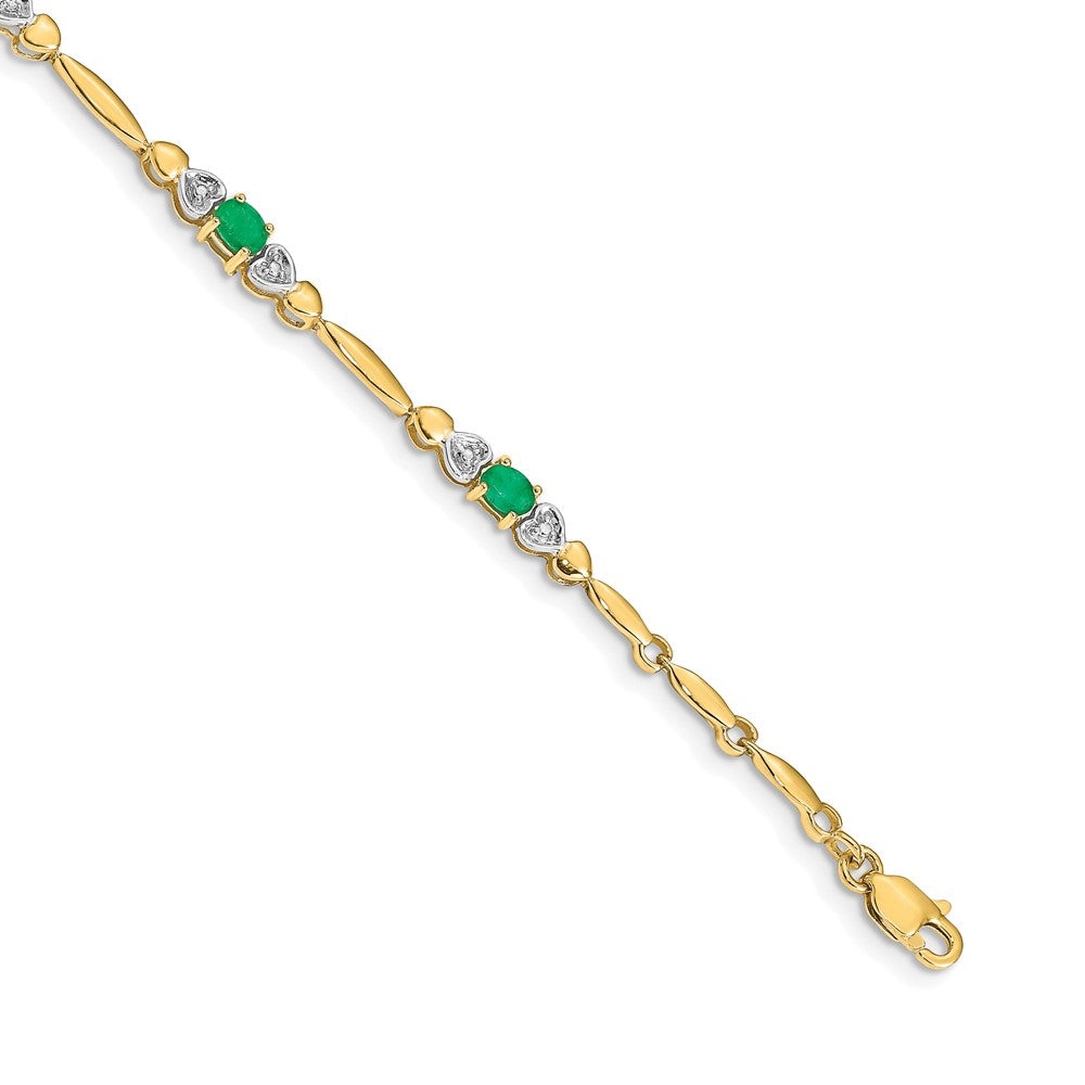 Gold Diamond & Gemstone Bracelets