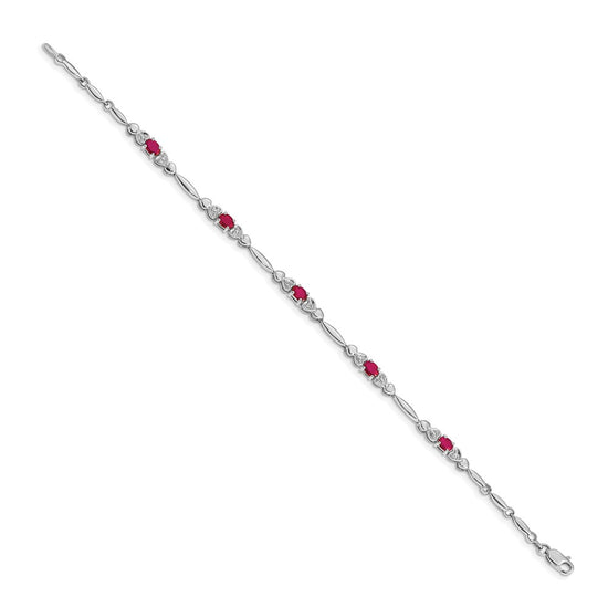 Gold Diamond & Gemstone Bracelets