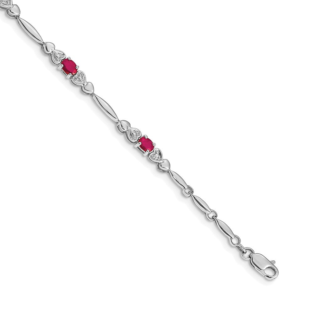 Gold Diamond & Gemstone Bracelets