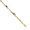 Gold Diamond & Gemstone Bracelets