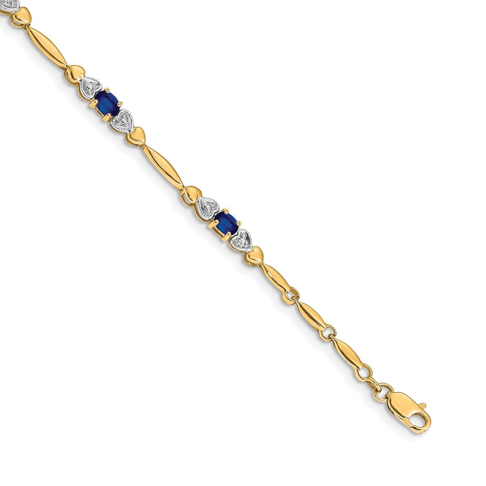 Gold Diamond & Gemstone Bracelets