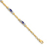 Gold Diamond & Gemstone Bracelets