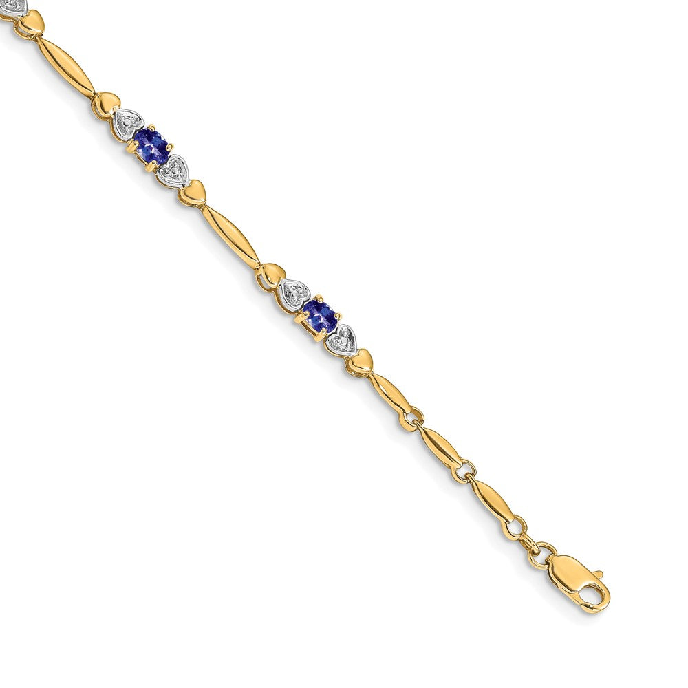 Gold Diamond & Gemstone Bracelets