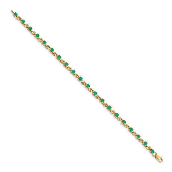 Gold Gemstone Bracelets