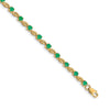 Gold Gemstone Bracelets