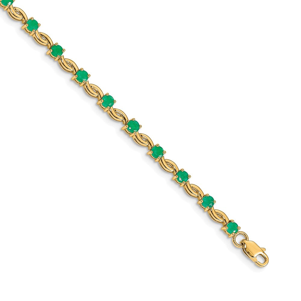 Gold Gemstone Bracelets