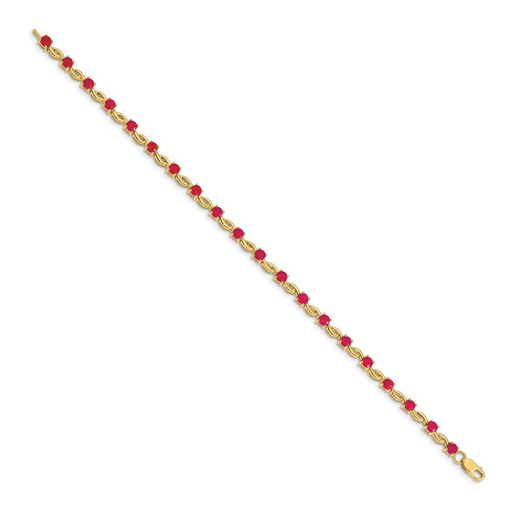 Gold Gemstone Bracelets