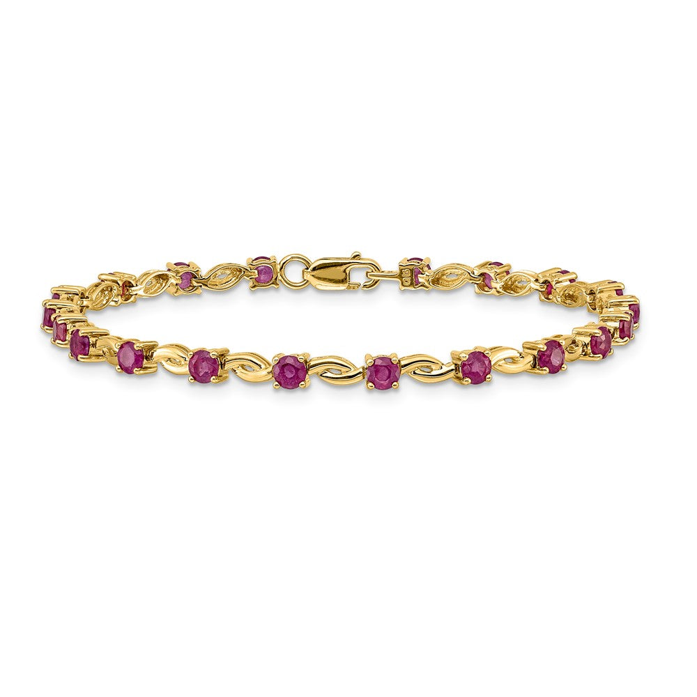Gold Gemstone Bracelets