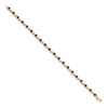 Gold Gemstone Bracelets